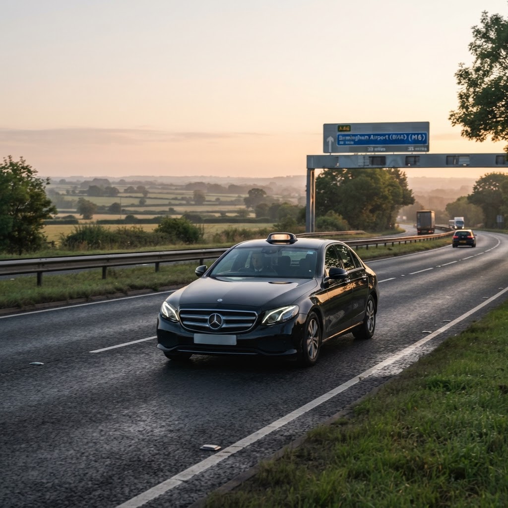 Lincoln to Birmingham Airport Taxi: Fares, Route and How Early to Leave