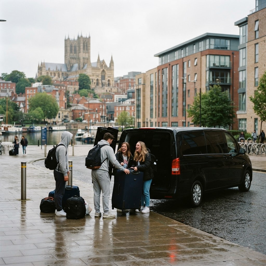 University of Lincoln Student Airport Taxi: Shared Fares from Halls at Term Start and End