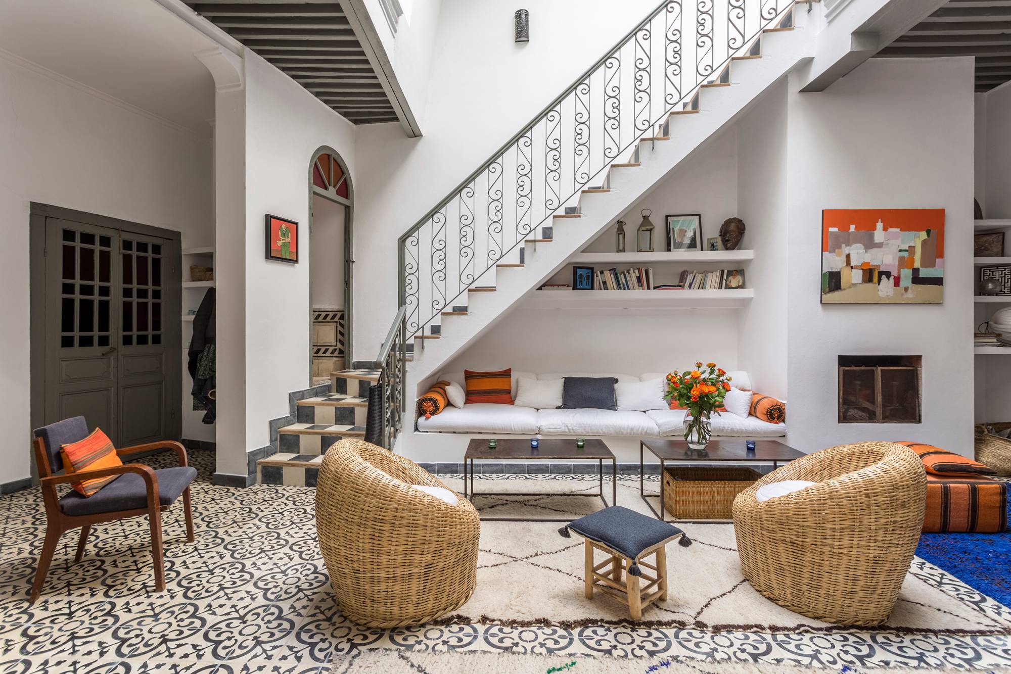 Inside Riad Dar-Tus, Tangier (1)