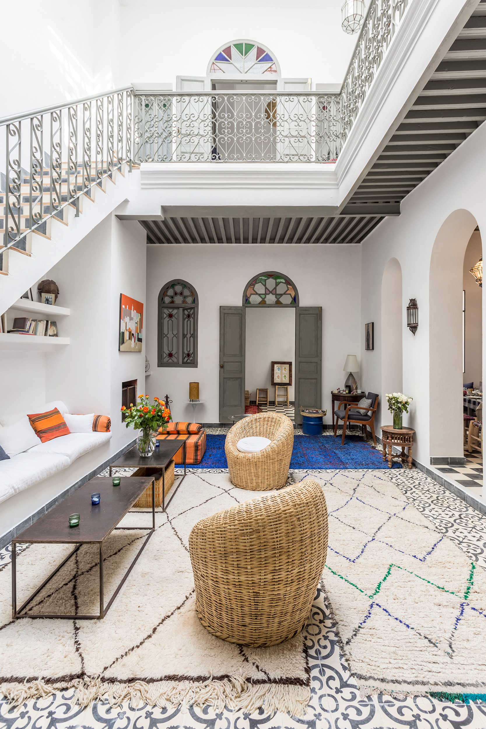 Inside Riad Dar-Tus, Tangier (2)