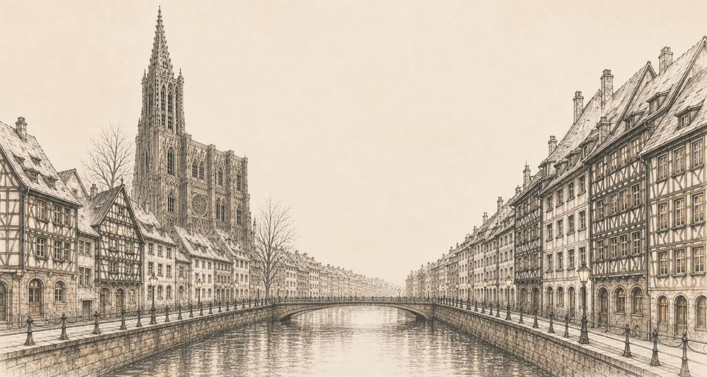 Strasbourg sketch