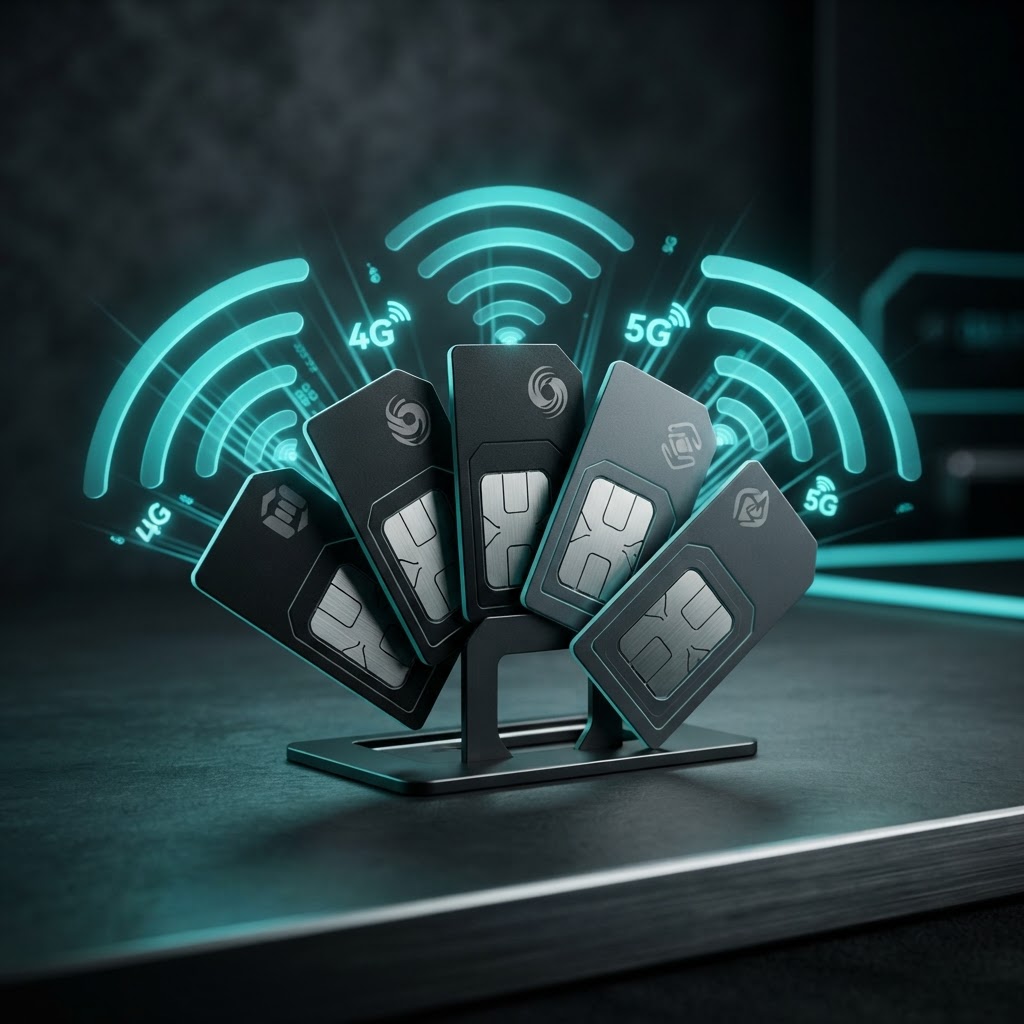 Multi-network SIMs across EE, O2, Vodafone & Three