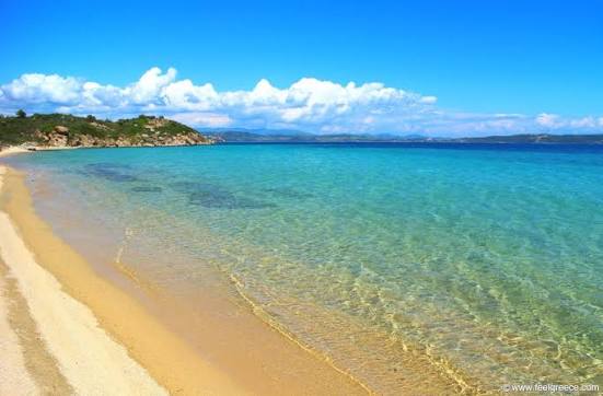 Agios Georgios beach, Ammouliani Island