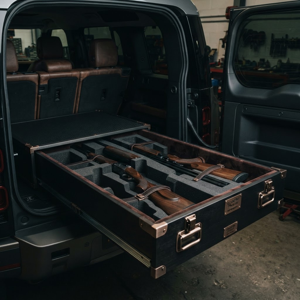 Bespoke utility interior detail