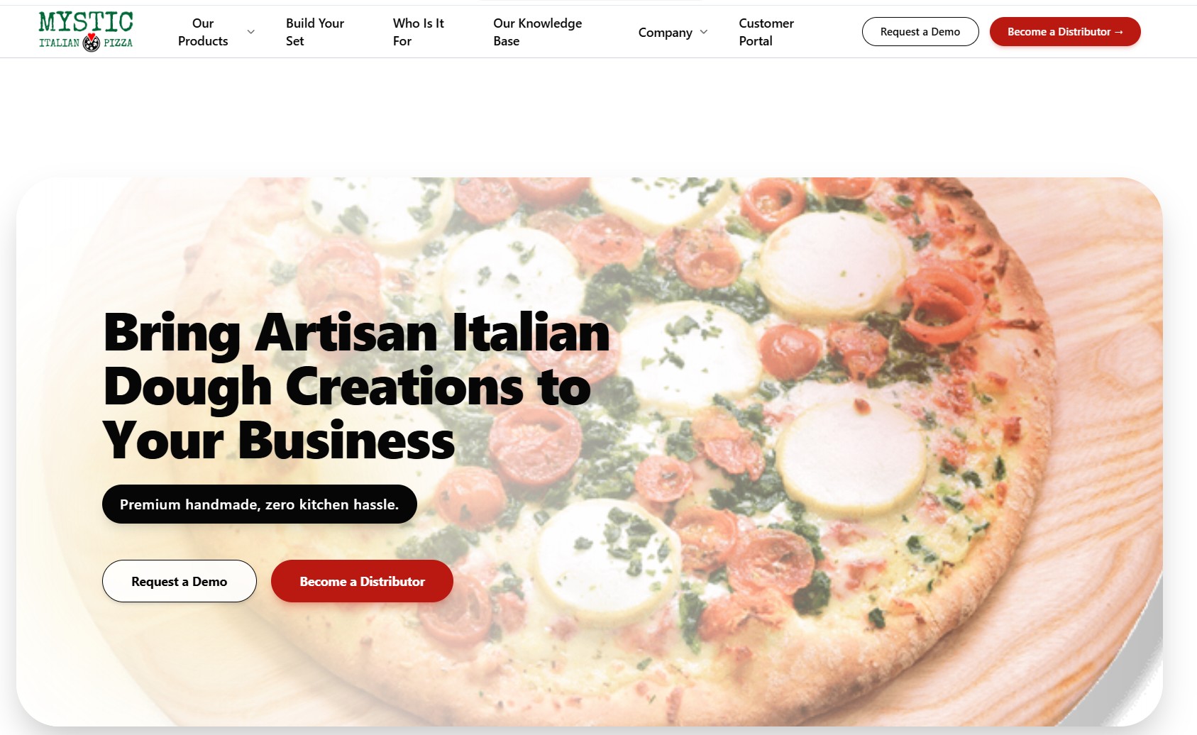 pizza template preview