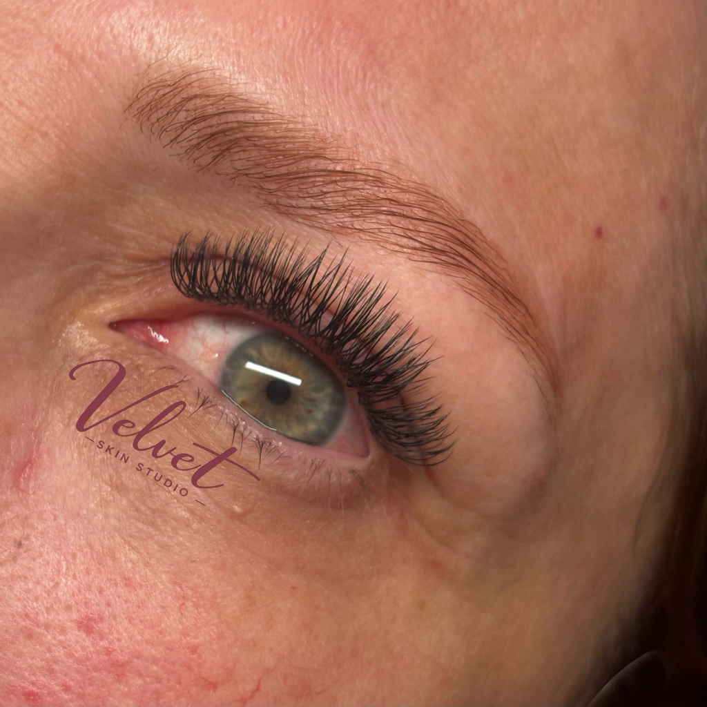 Brow lamination and lash extensions
