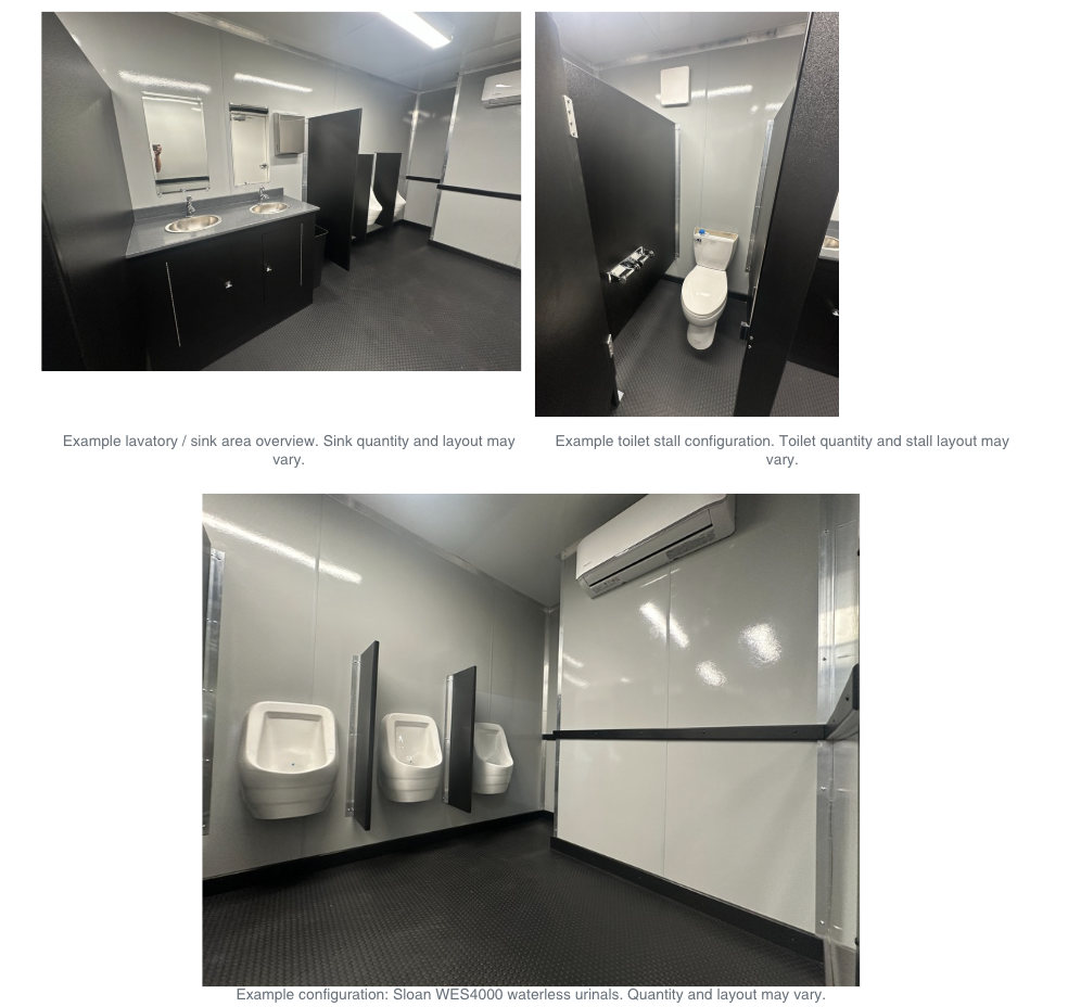 Restroom Fixtures — figure 1