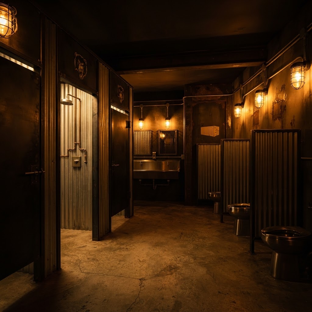 Restroom and Shower Combinations