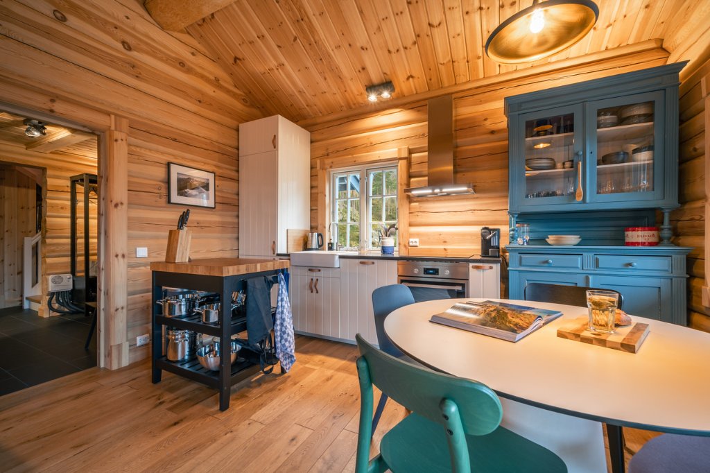 Kitchen and dining area