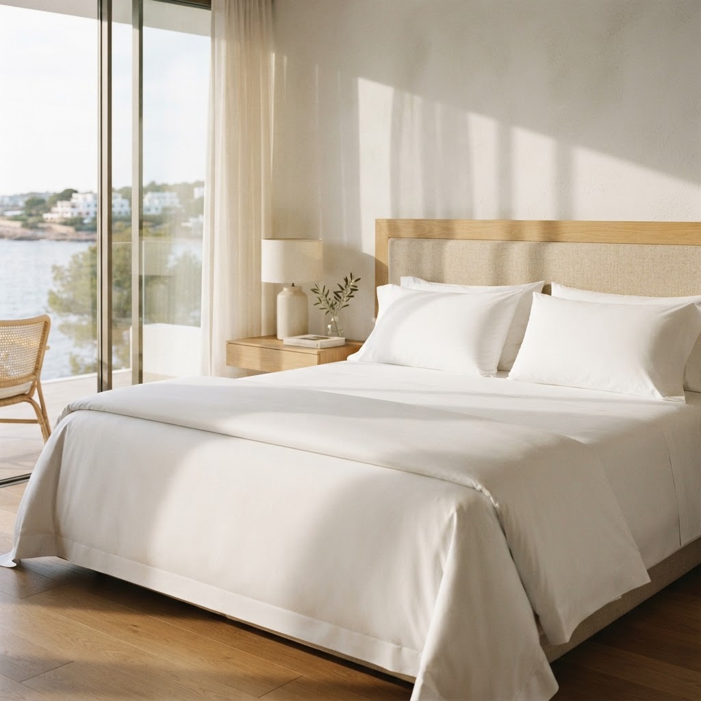 Bed Linen — Sheets, pillowcases, duvet covers — hotel-grade