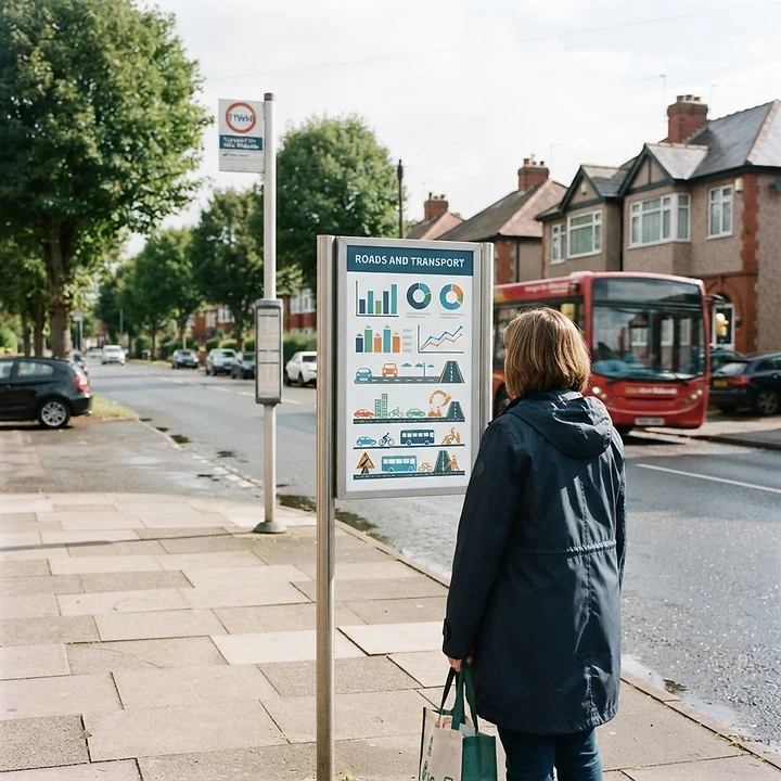Your ward in numbers: Roads and Transport in Pype Hayes
