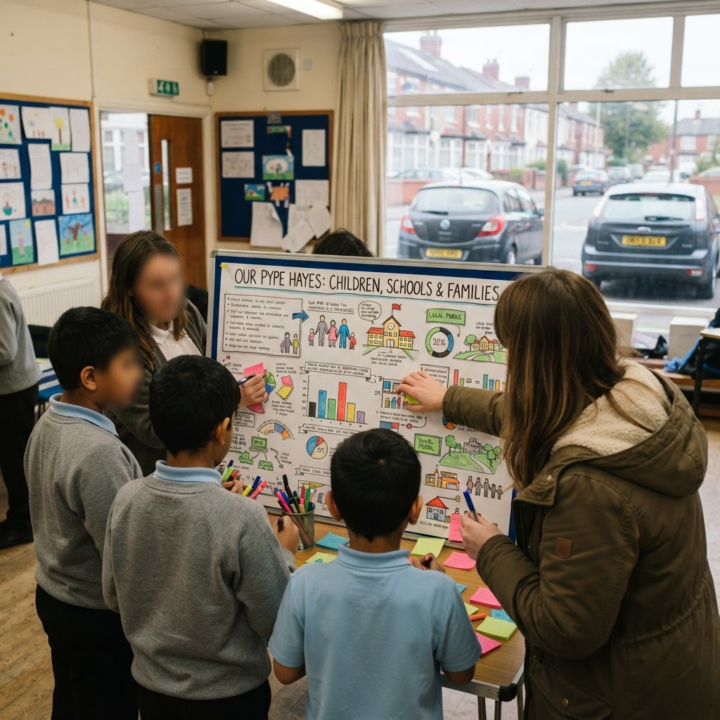 Your ward in numbers: Children, Schools and Families in Pype Hayes