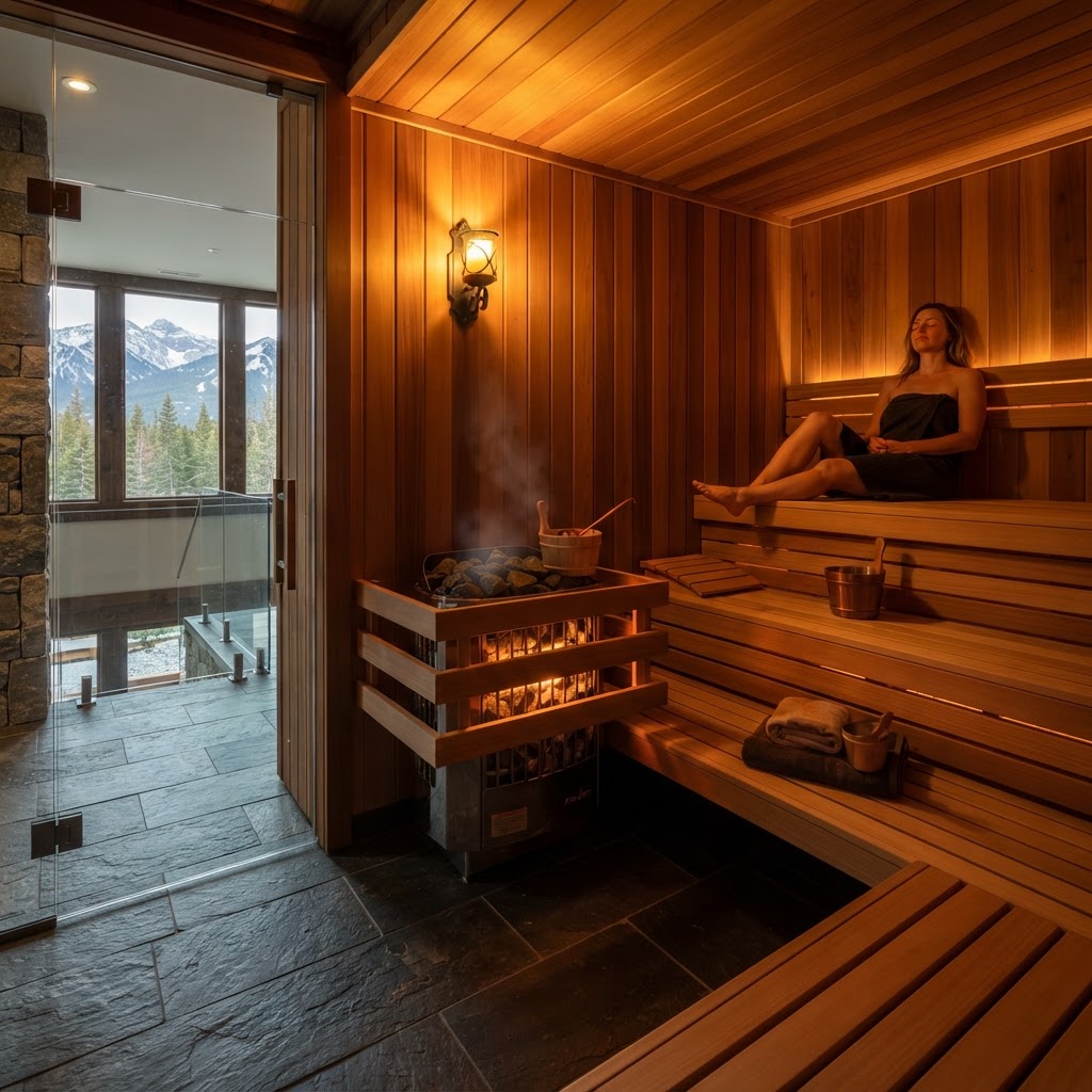 Vizualizacija — Sauna