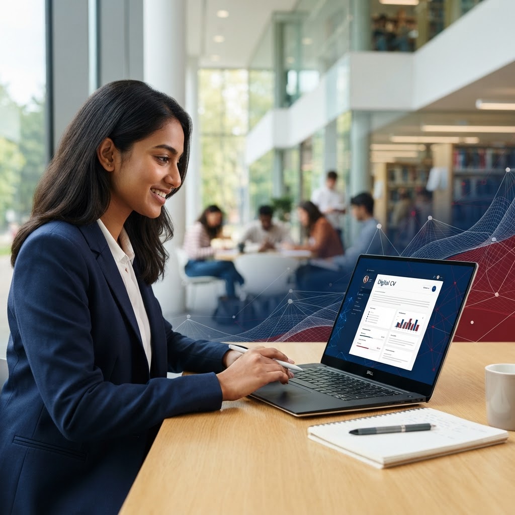 Building a Standout Digital CV for International Admissions on Godmode