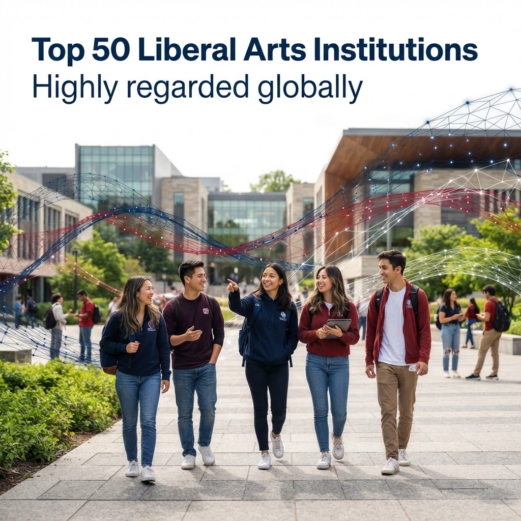 Top 50 Liberal Arts Institutions Highly regarded globally 
