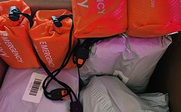 Emergency Sleeping Bags Added