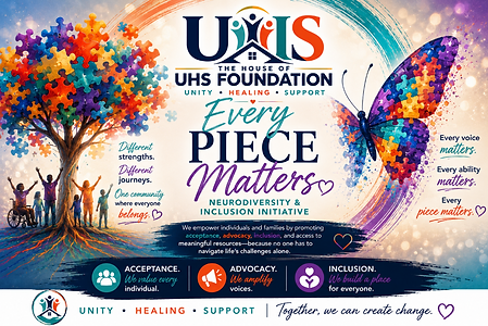 Every Piece Matters Neurodiversity and Inclusion Initiative artwork from The House of UHS Foundation