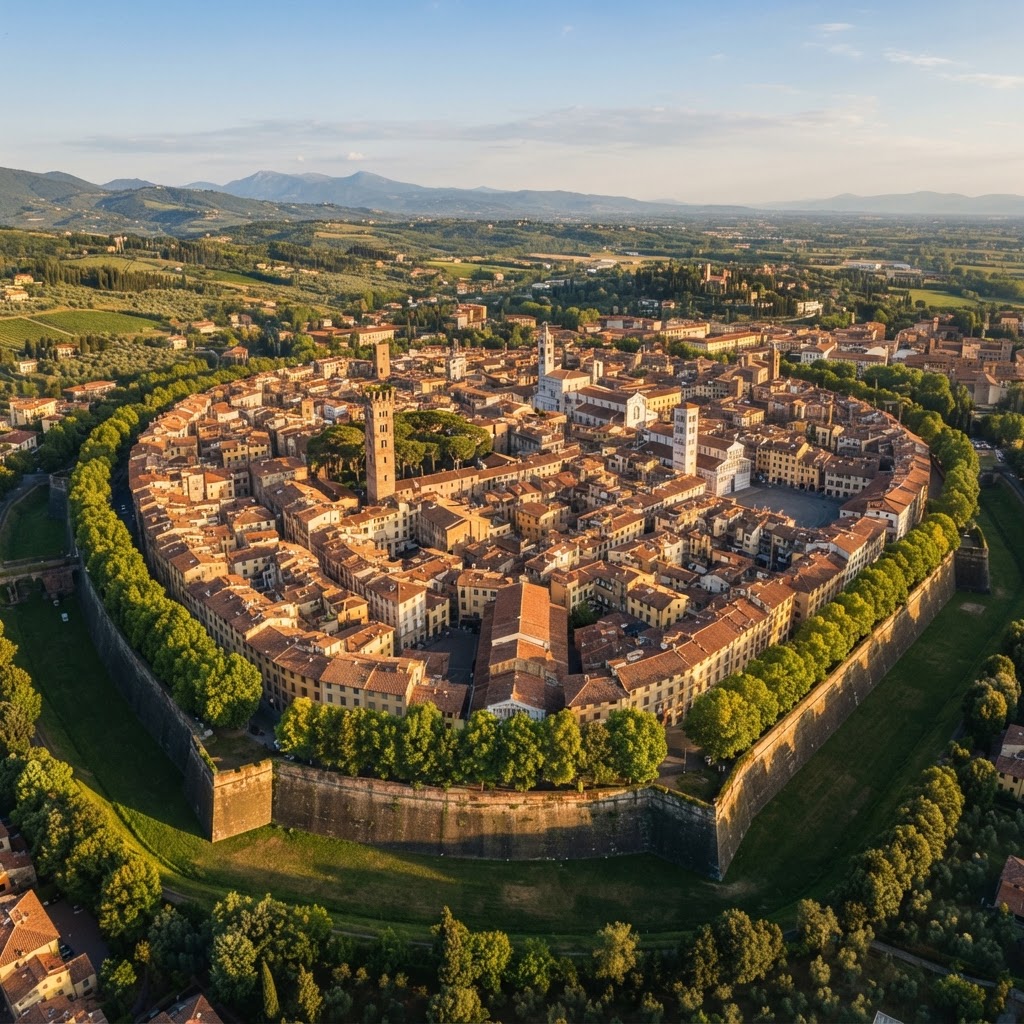 Wedding celebrant in Lucca, Italy