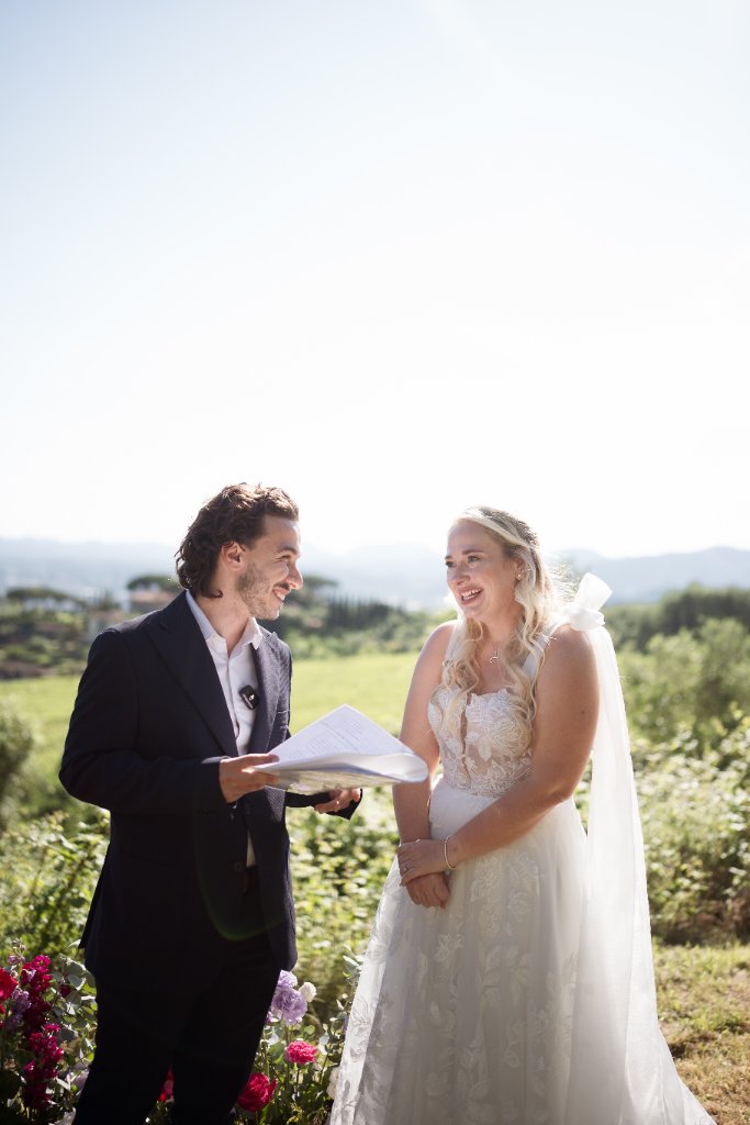 Tommaso Venanzoni, wedding celebrant and author