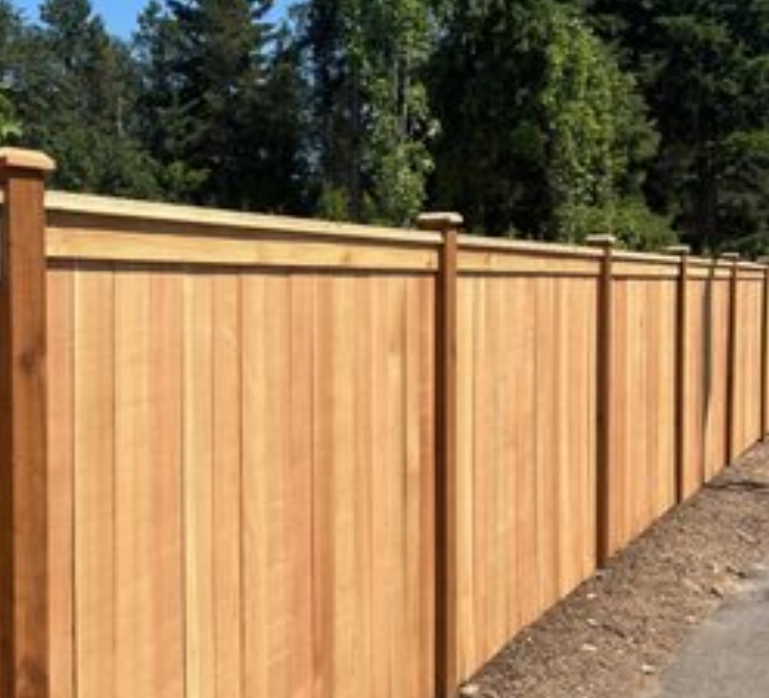 Premium Cedar Privacy — Clear Cedar · 6ft · Board-on-Board