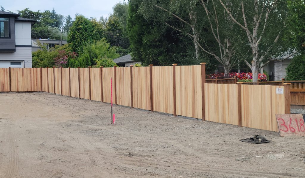 Cedar Privacy Fence — Vertical Cedar · 6ft · Full Privacy