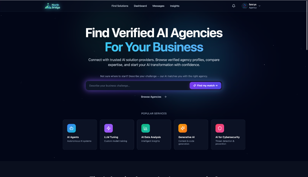 North Bridge — AI-agency platform