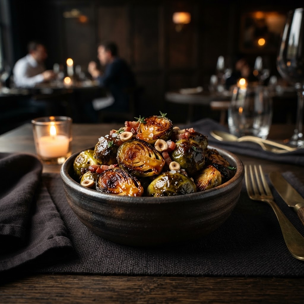GLAZED BRUSSELS SPROUTS