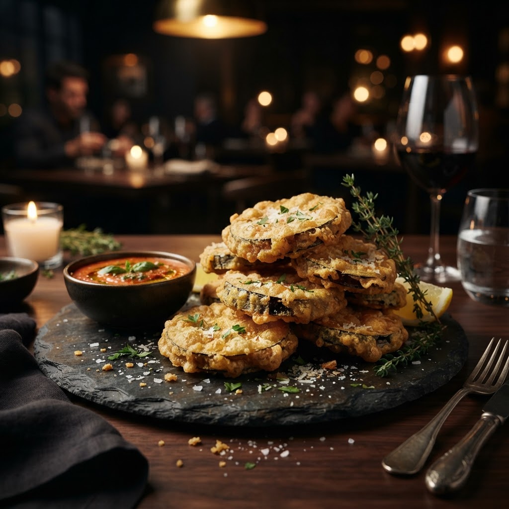 FRIED EGG EGGPLANT