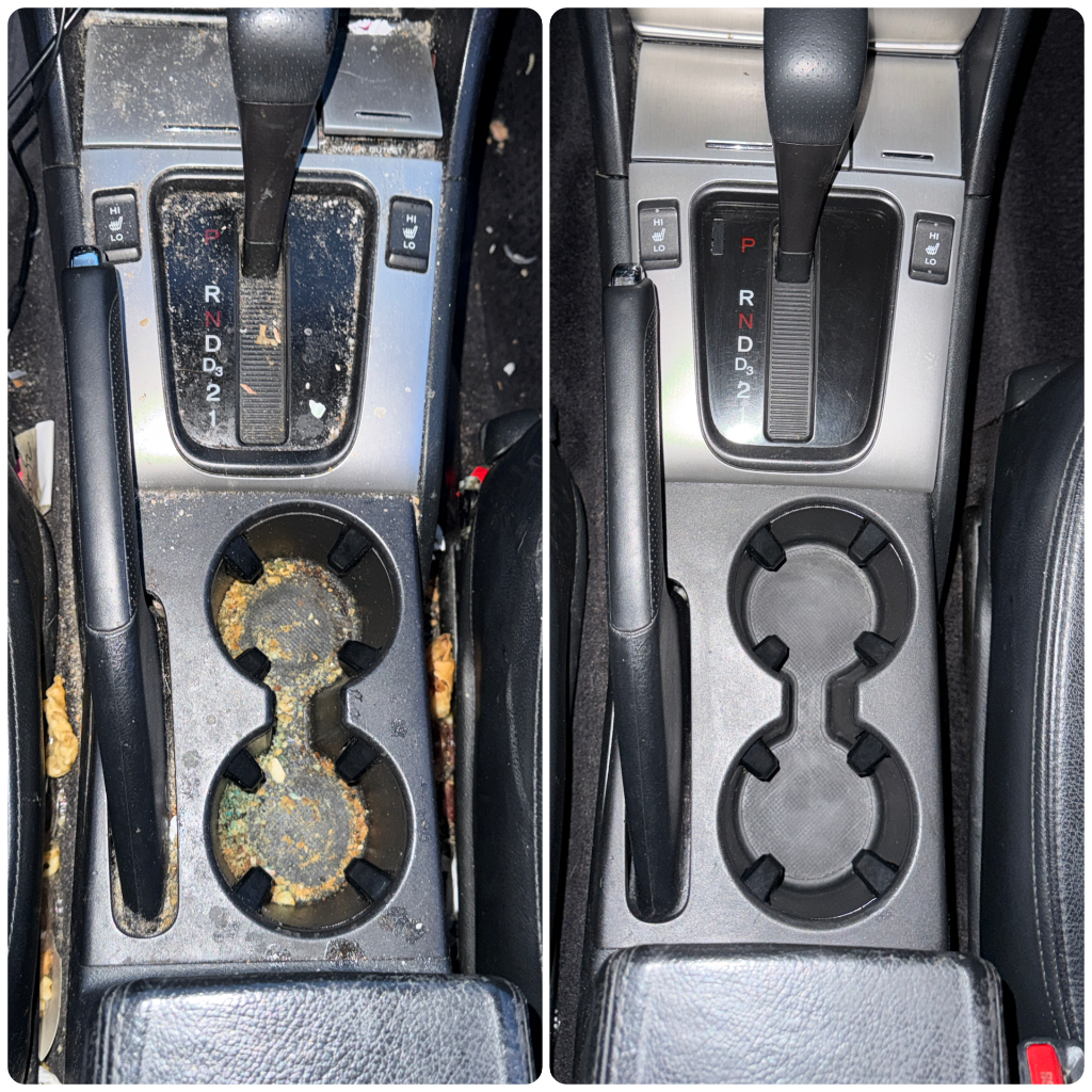 Diamond Full Restoration Detail — freshly detailed car interior