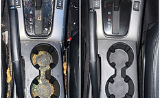 Diamond Full Restoration Detail — freshly detailed car interior