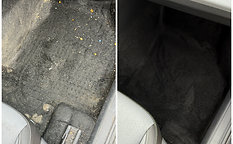 Gold Heavy Duty Detail — freshly detailed car interior