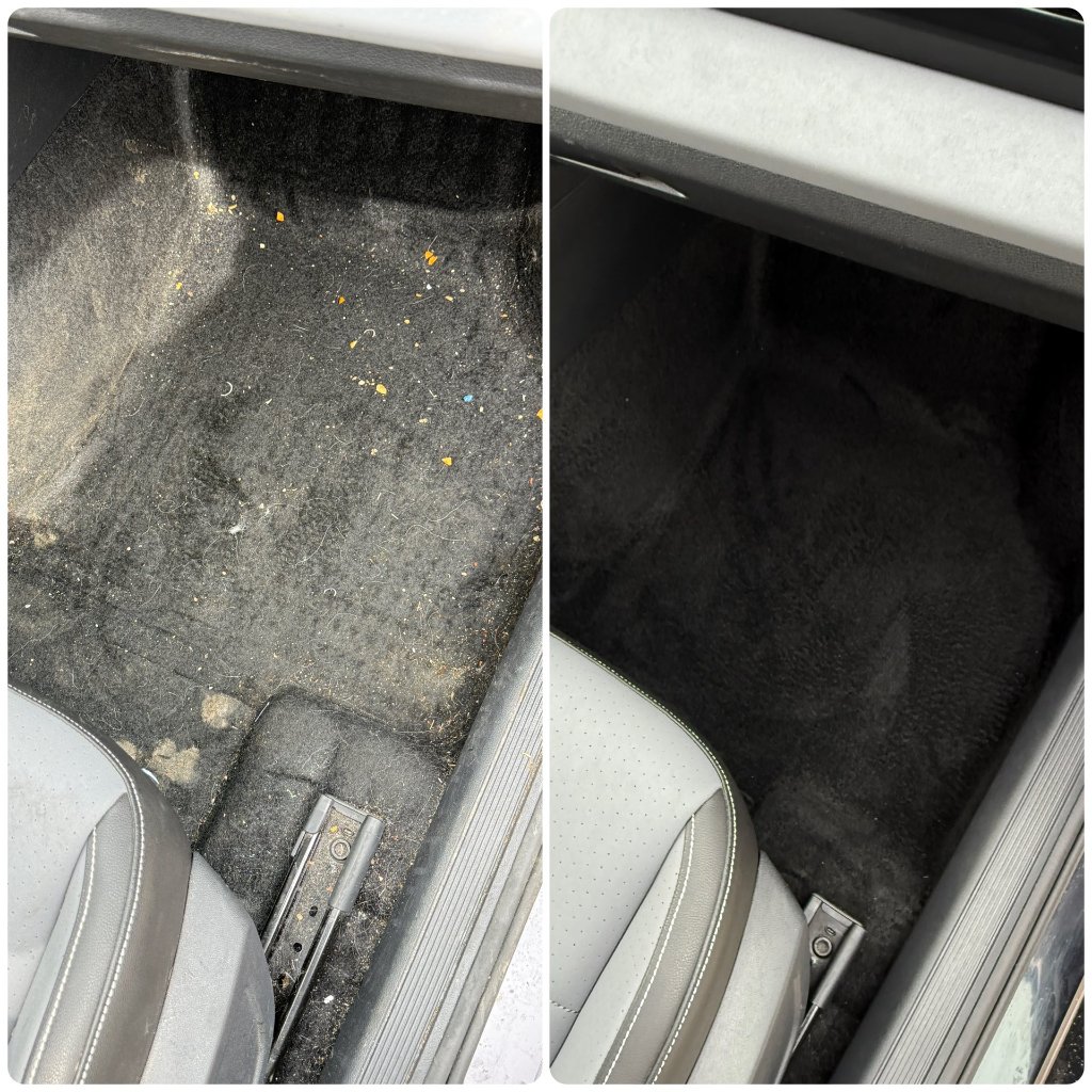 Detailed vehicle after service