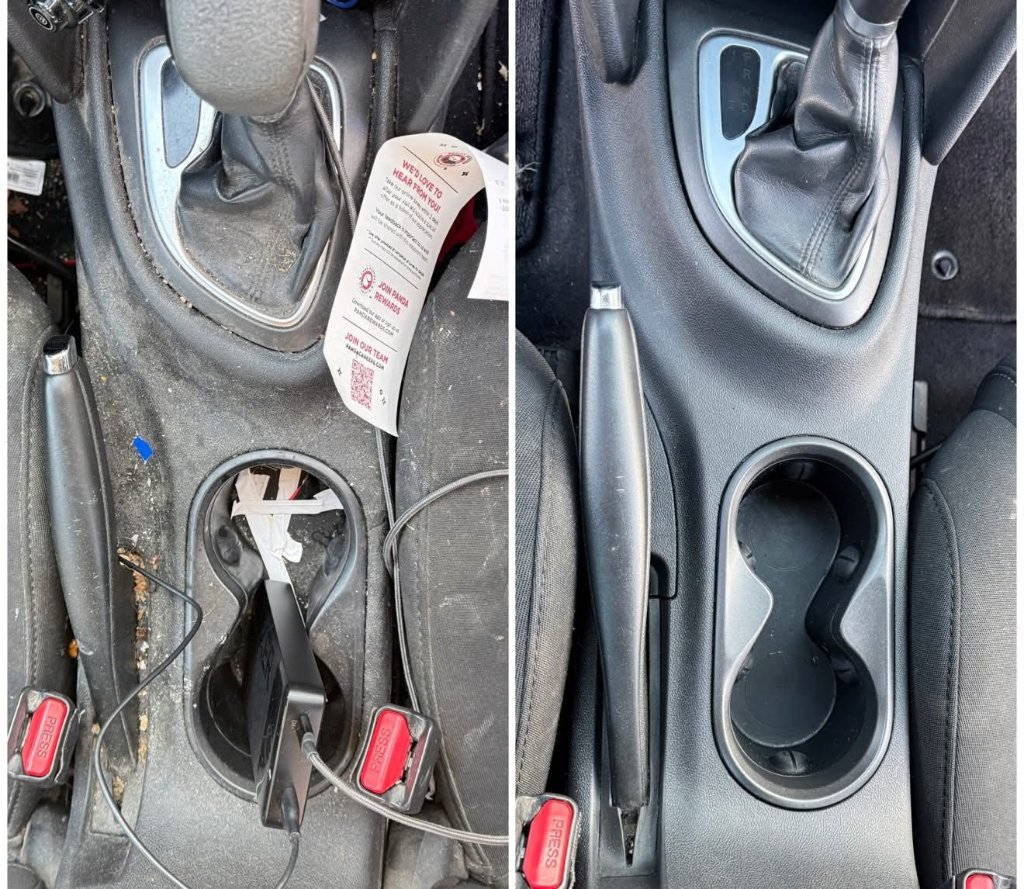 Detailed vehicle after service