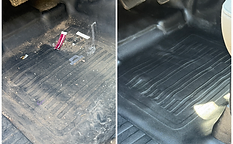 Silver Light Duty Detail — freshly detailed car interior