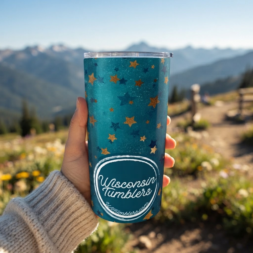 Sea of Stars - Ocean Galaxy Collection - 20oz Tumbler in real life