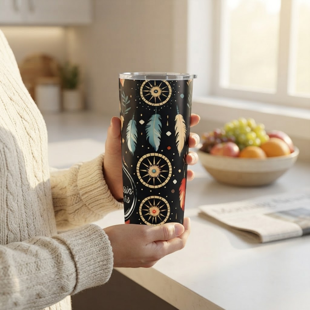 Celestial Whispers - 20oz Tumbler in real life