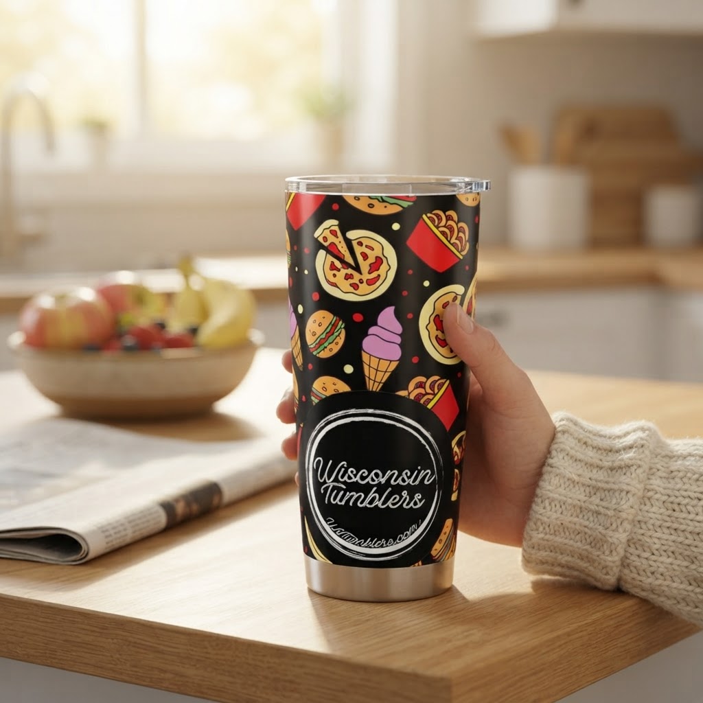Snack Attack Frenzy - Fast Food Collection - 20oz Tumbler in real life