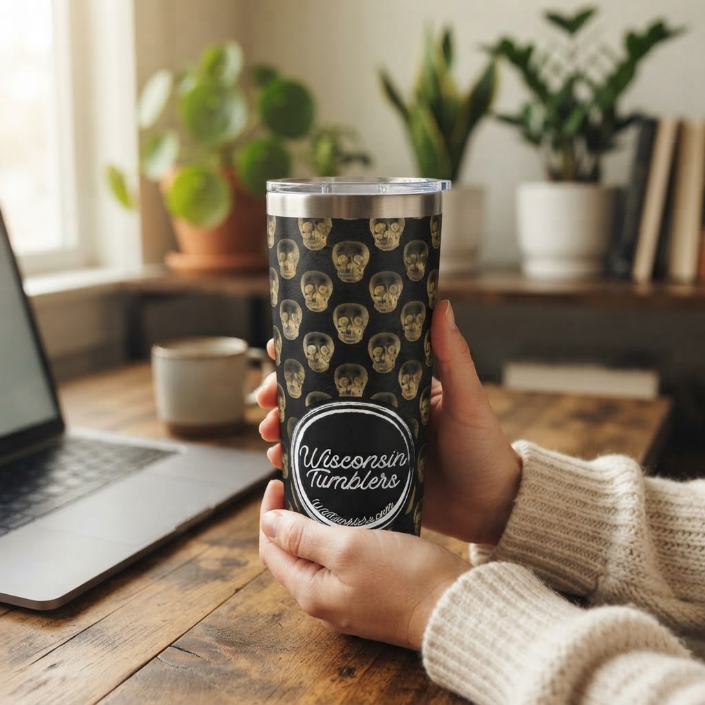 Skulls of Fortune - 20oz Tumbler in real life