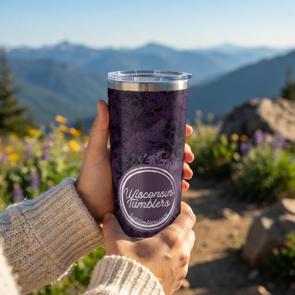 Haunted Velvet - 20oz Tumbler in real life