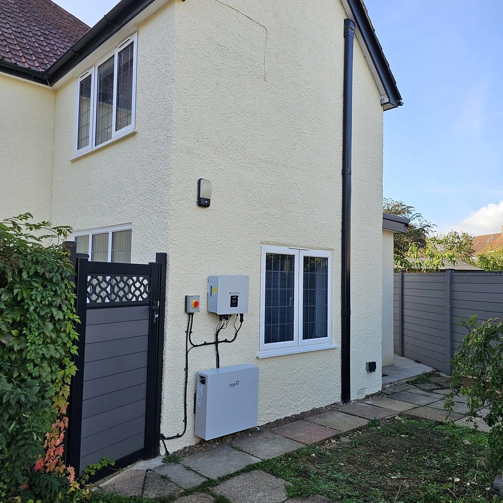 Exterior Repaint — Side Elevation