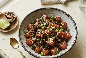 Limu, green onion, house shoyu