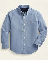 Long Sleeve Oxford Button-Down Shirt