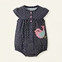 Carter's Floral Bird Print Romper