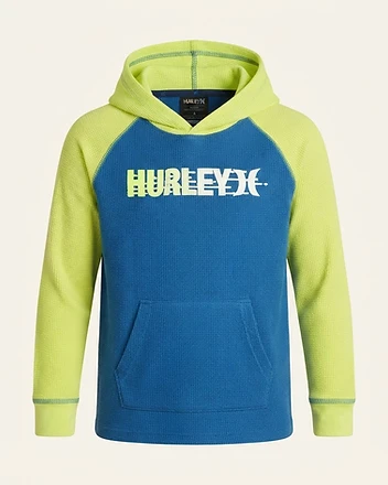 Hurley Waffle Knit Pullover Hoodie