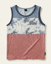 Colorblock Tie-Dye Tank Top