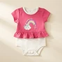 Garanimals Rainbow Ruffle Bodysuit Set
