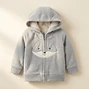 Baby Fox Face Zip-Up Hoodie