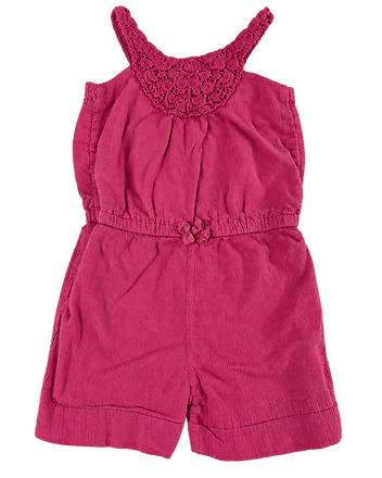 Crochet Detail Romper