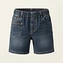 Elastic Waist Denim Pull-On Pants