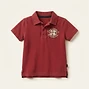 Boys' Baseball Graphic Polo Shirt